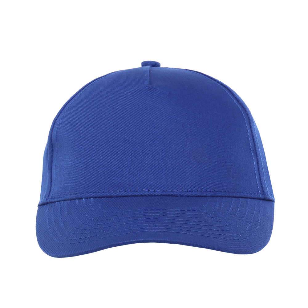 Детская бейсболка STAN 5 клиньев хлопок 150, 10J, Синий,  (16/1)  (52-54/ONE SIZE)