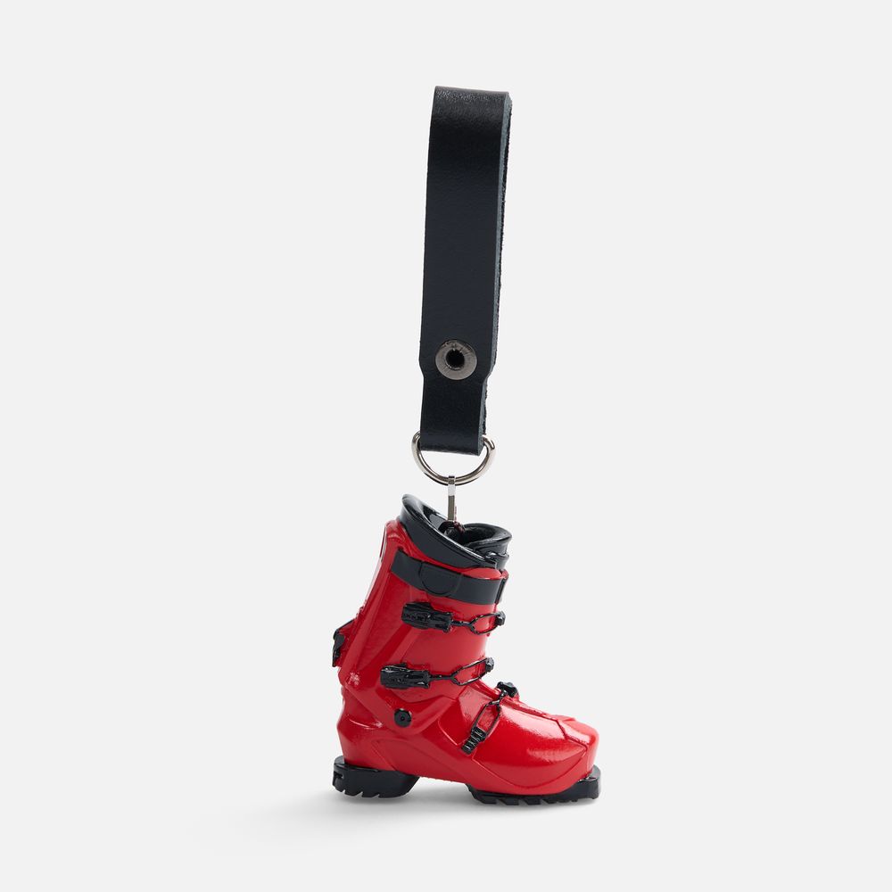 Брелок «Горнолыжный ботинок» — пример нанесения логотипа (сделано в России) | Print Logo