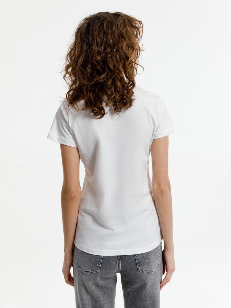 Футболка женская T-bolka Lady, белая (белоснежная), размер 3XL