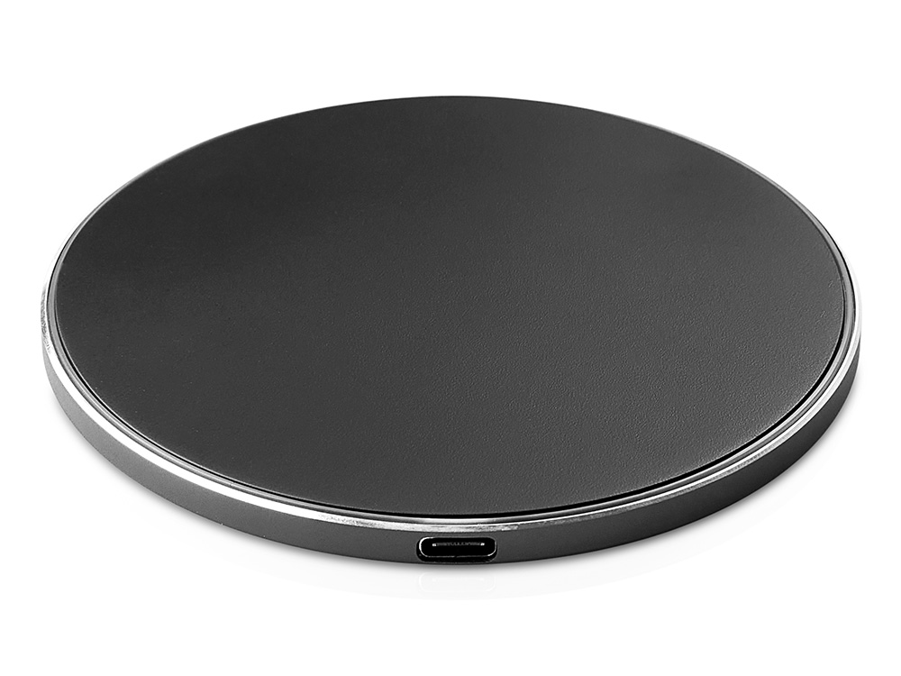 Беспроводное зарядное устройство Ironwood N4, 15 Вт с логотипом Savio | Print Logo