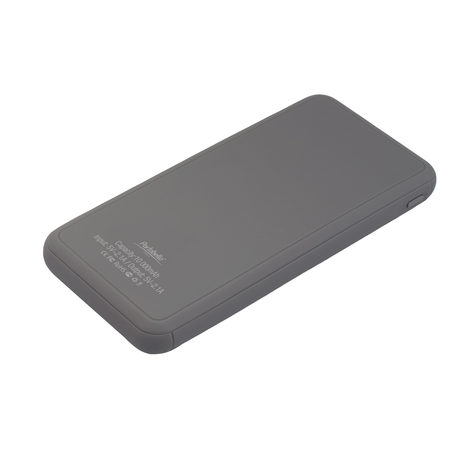 Внешний аккумулятор Vertu Plus 10000 mAh, графитовый металлик фото на сайте Print Logo.