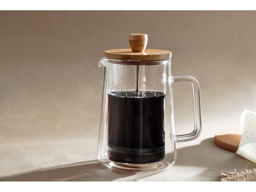 Френч-пресс с двойными стенками Columbia с логотипом Eat&Bite Select | Print Logo