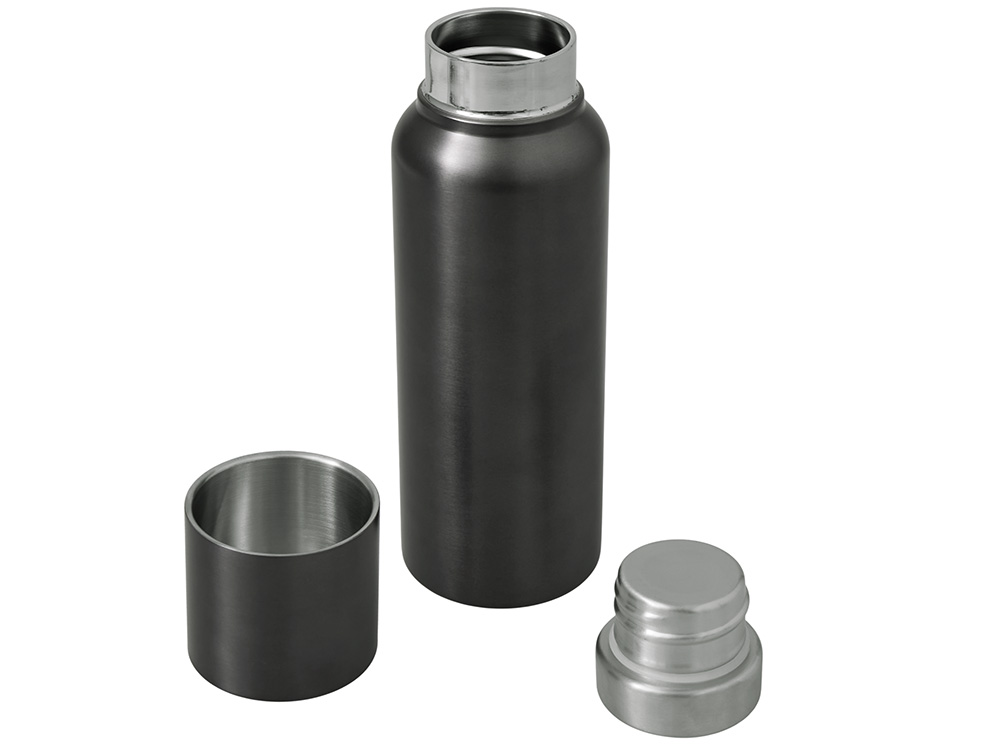 Вакуумный термос c магнитной крышкой Magne, 500 мл, темно-серый