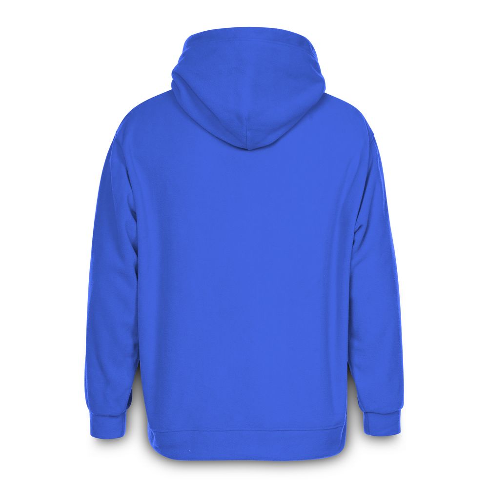 Худи флисовое унисекс Manakin, ярко-синее, размер XL/2XL