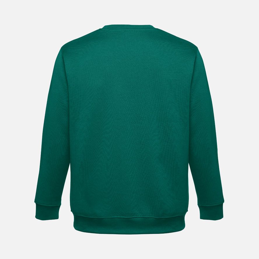 Свитшот унисекс Delta, темно-зеленый, размер L