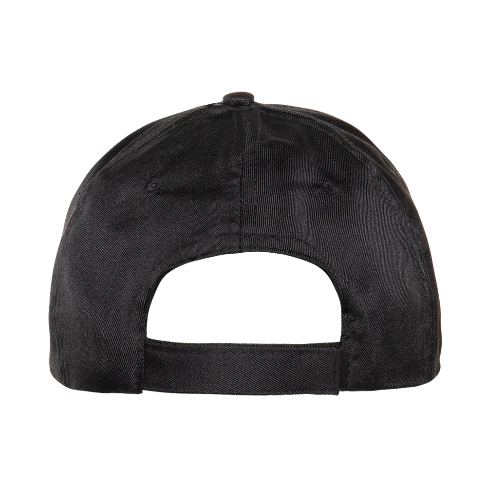 Бейсболка STAN 5 клиньев полиэстер 150, 10P, Чёрный,  (20)  (56-58/ONE SIZE)