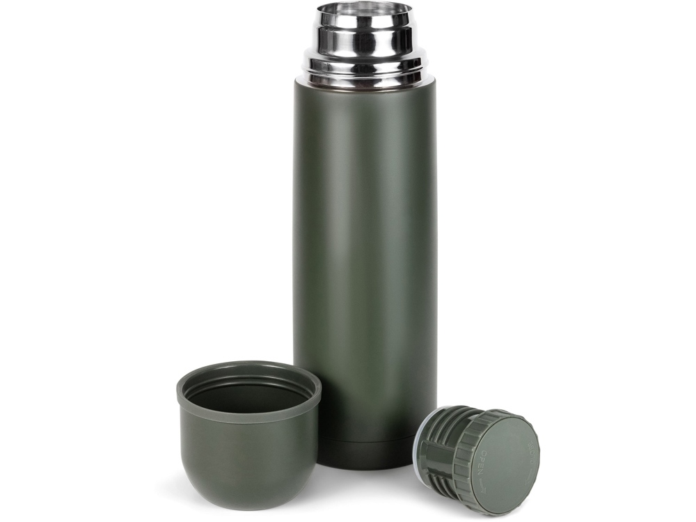 Термос Relaxika 101 (0,75 литра), хаки (без лого)