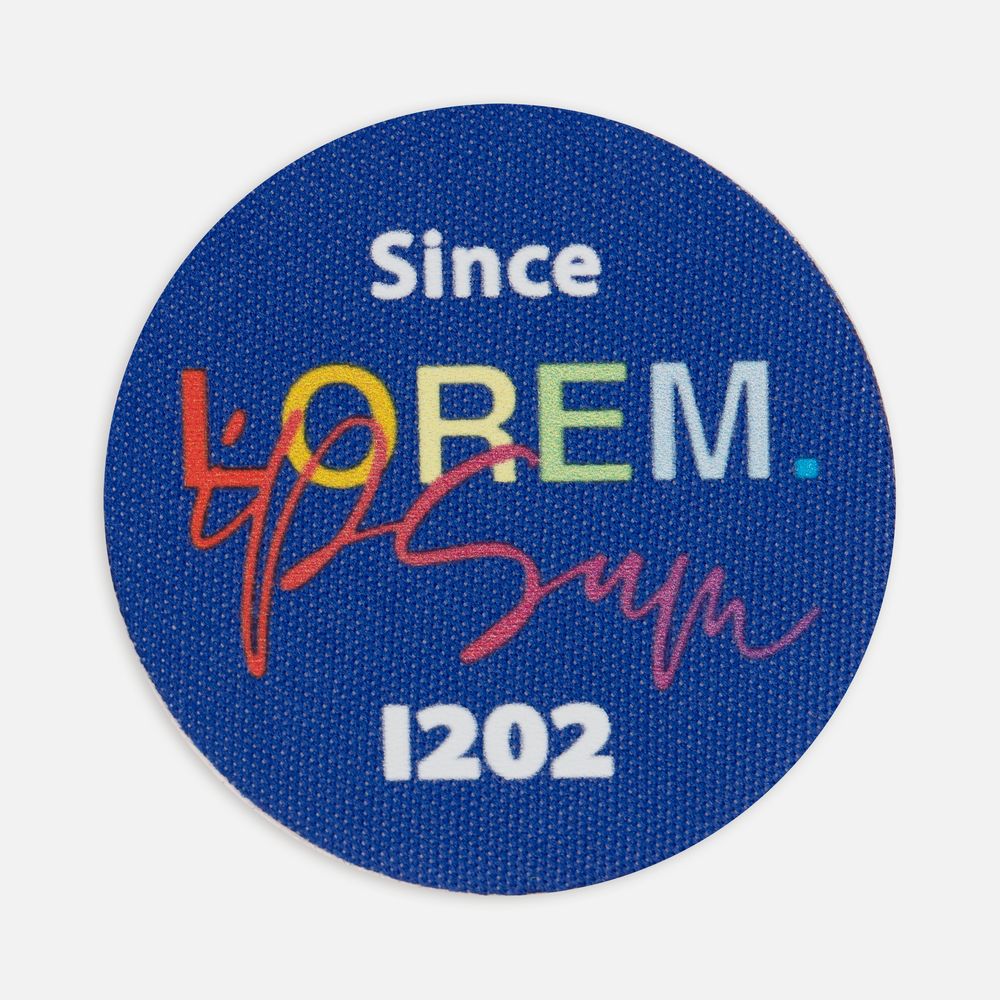 Наклейка тканевая Lunga Round, M