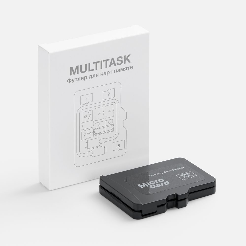 Футляр для карт памяти и SIM-карт Multitask