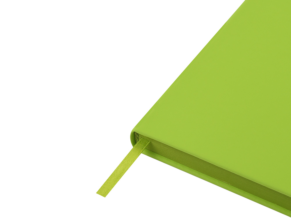 Ежедневник А5 Megapolis Color New soft-touch, салатовый