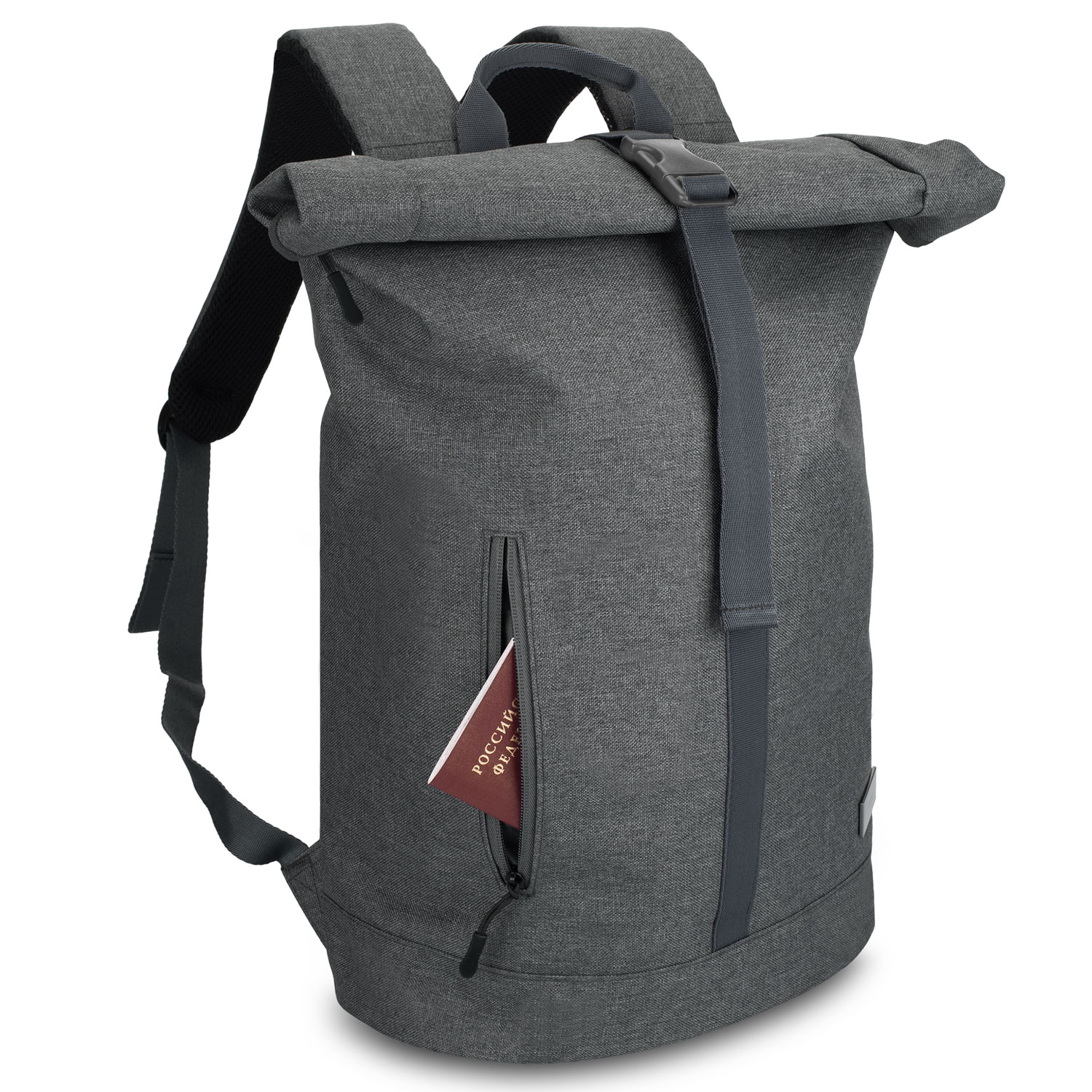 Рюкзак Монте (Monte), черный фото на сайте Print Logo.