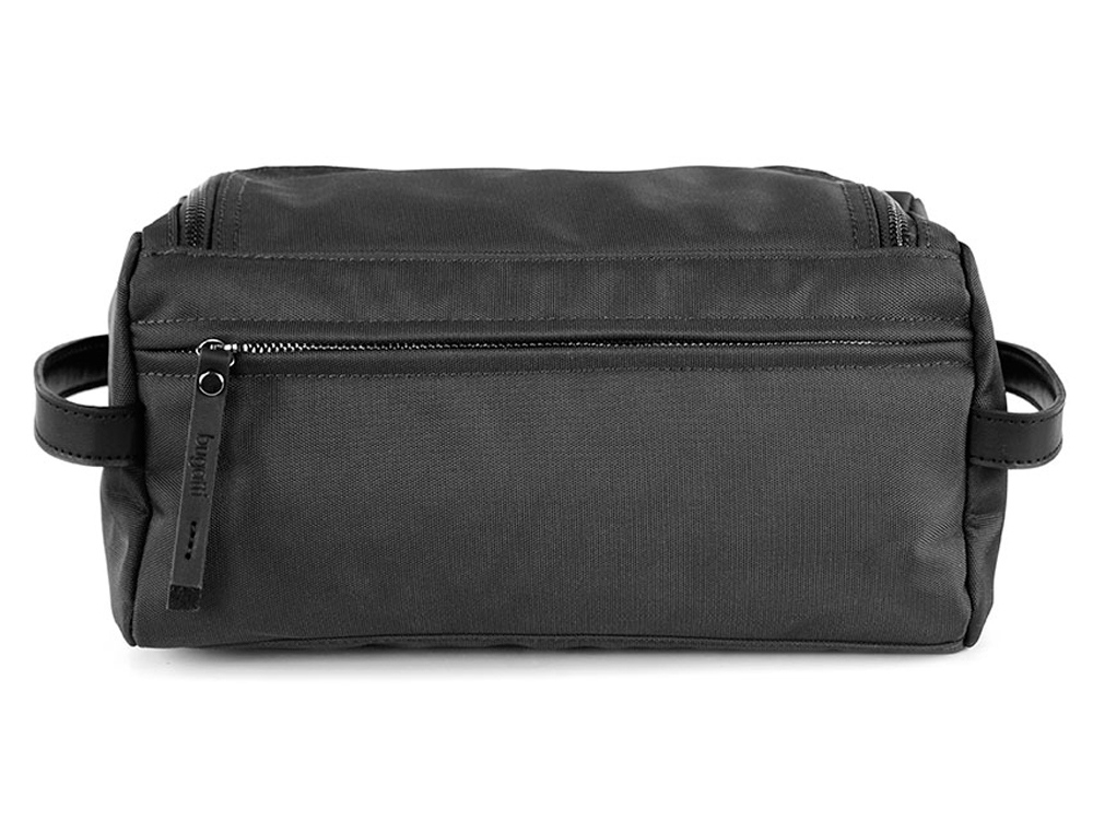 Несессер дорожный BUGATTI Contratempo, чёрный, нейлон, 29х15х16 см