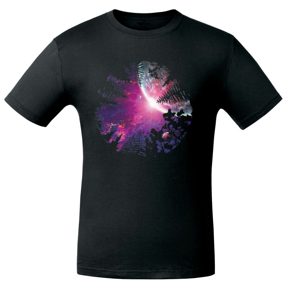 Футболка Eye In The Sky — пример нанесения логотипа (Принтэссенция) | Print Logo