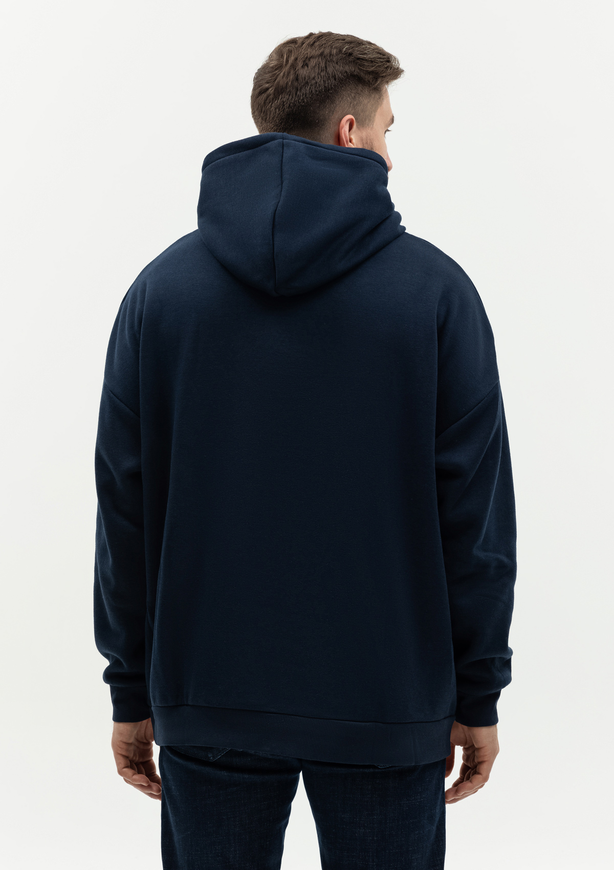 Худи унисекс STAN оверсайз интерсофт 320, 69, Тёмно-синий,  (46)  (46/S)