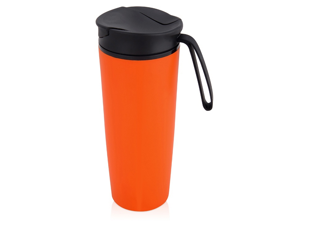 Термокружка Годс металл 470мл, оранжевый (Р)