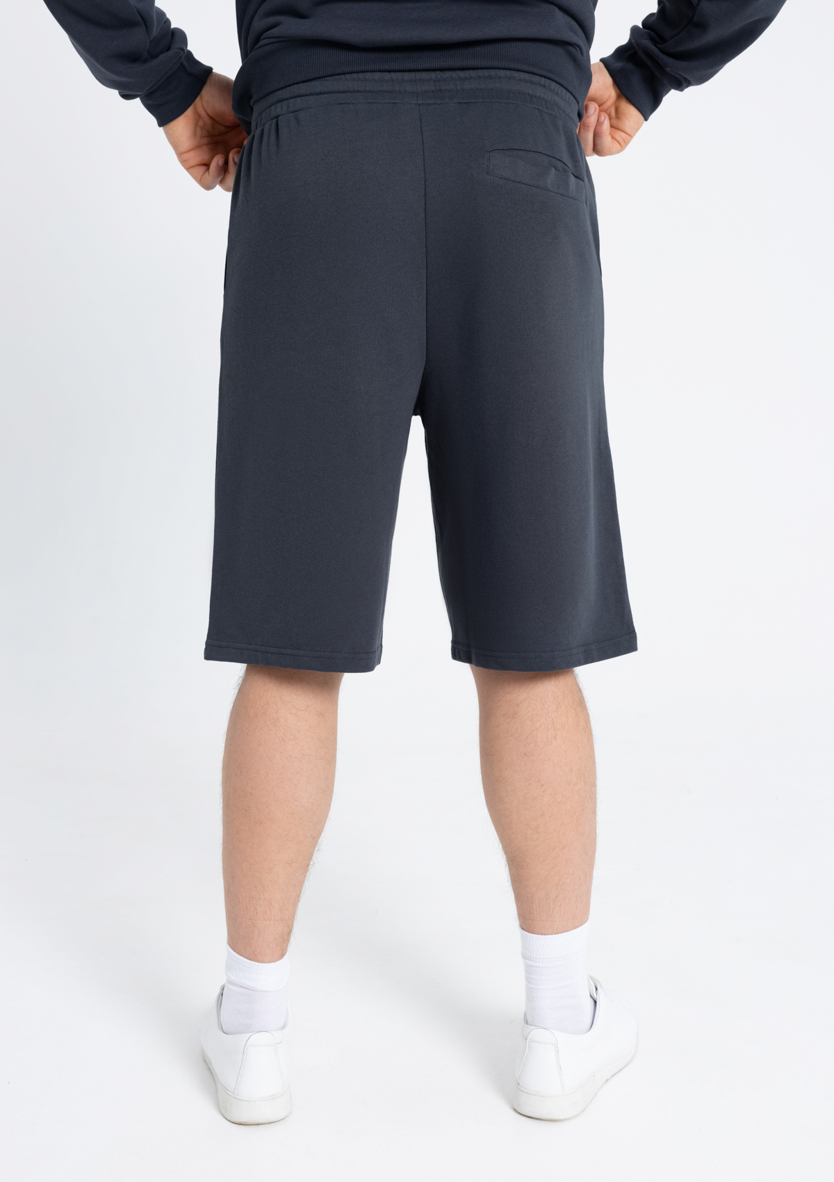 Шорты унисекс STAN футер, 260, 98, Графит,  (101)  (56/XXXL)