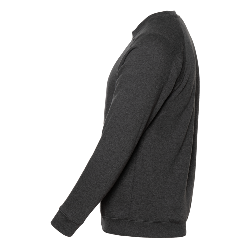 Свитшот унисекс STAN футер с начёсом 260, 53, Тёмный меланж,  (60/1)  (52/XL)