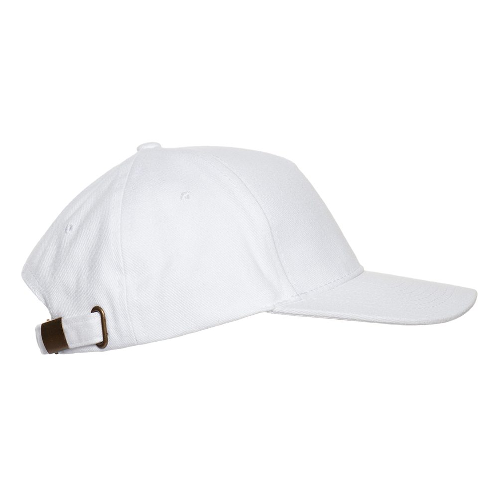 Бейсболка STAN 5 клиньев хлопок 280, 03, Белый,  (10/1)  (56-58)