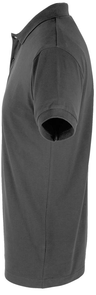 Рубашка поло мужская Perfect Men 180 темно-серая, размер S