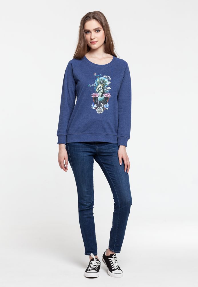 Толстовка Beauty Sleep — пример нанесения логотипа (Принтэссенция) | Print Logo