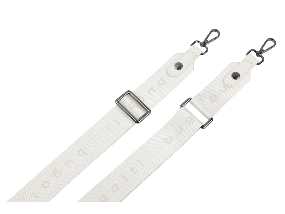 Сумка наплечная женская BUGATTI АЛМАТА | ALMATA, с кошельком, бежевая, полиуретан, 27х6х18,5 см