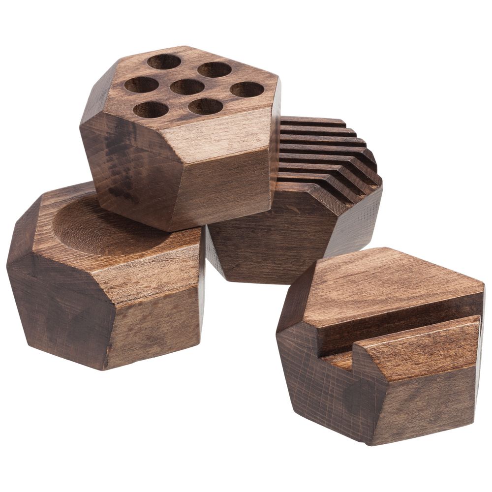 Набор настольный Wood Job фото на сайте Print Logo.