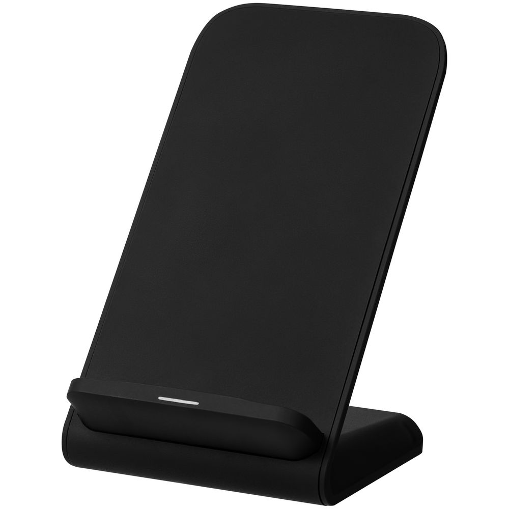 Беспроводное зарядное устройство с быстрой зарядкой Overtop — пример нанесения логотипа (Molti) | Print Logo