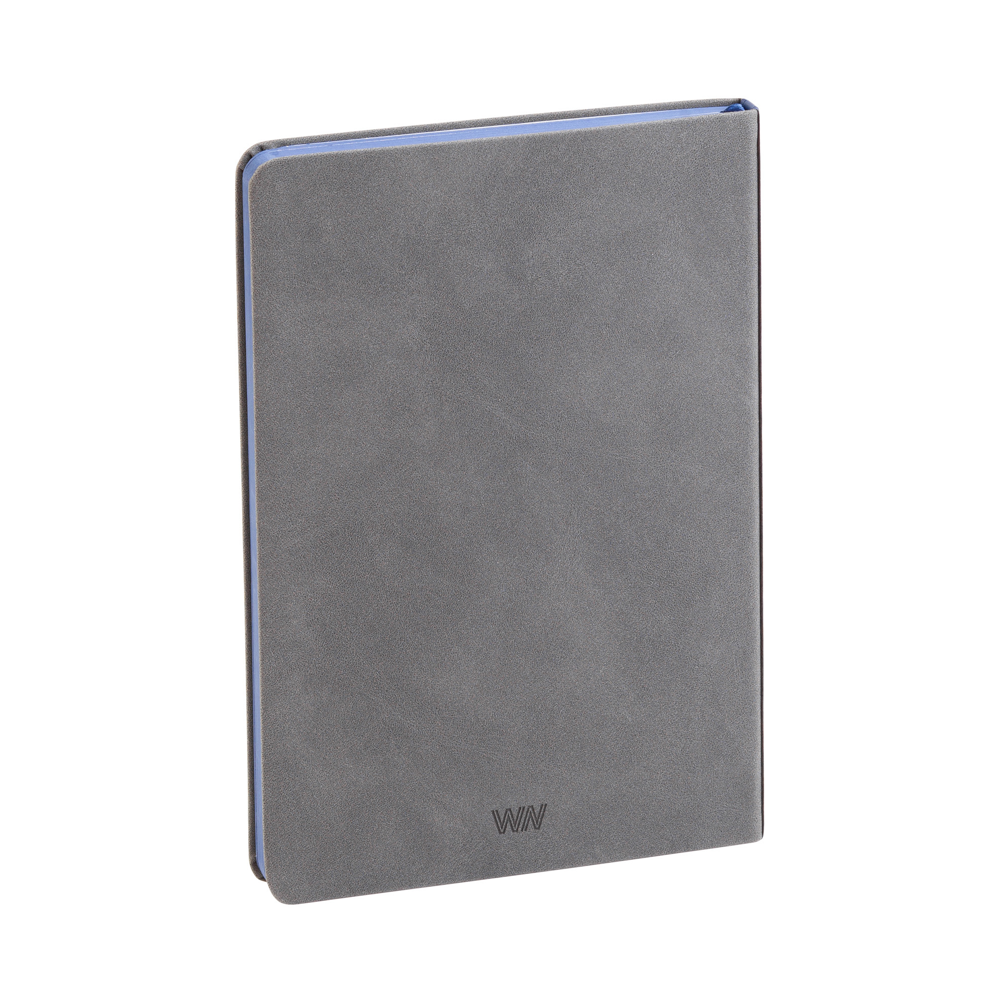 Ежедневник недатированный "Турин" , формат А5, серый/синий