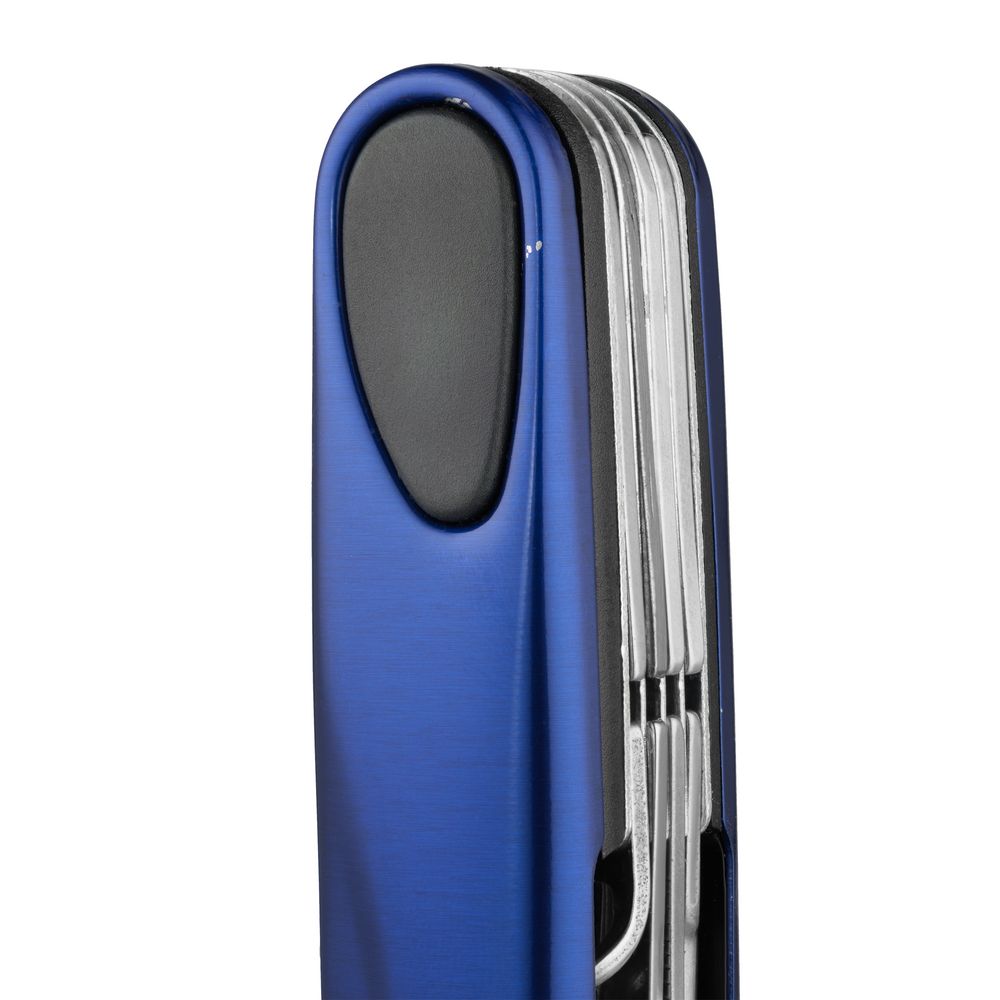 Набор «Зорге»: мультитул и фонарик, синий фото на сайте Print Logo.