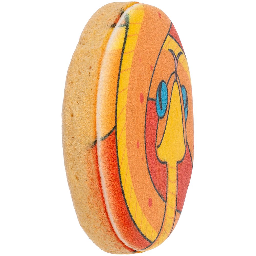 Печенье «Желтая змея» — пример нанесения логотипа (сделано в России) | Print Logo