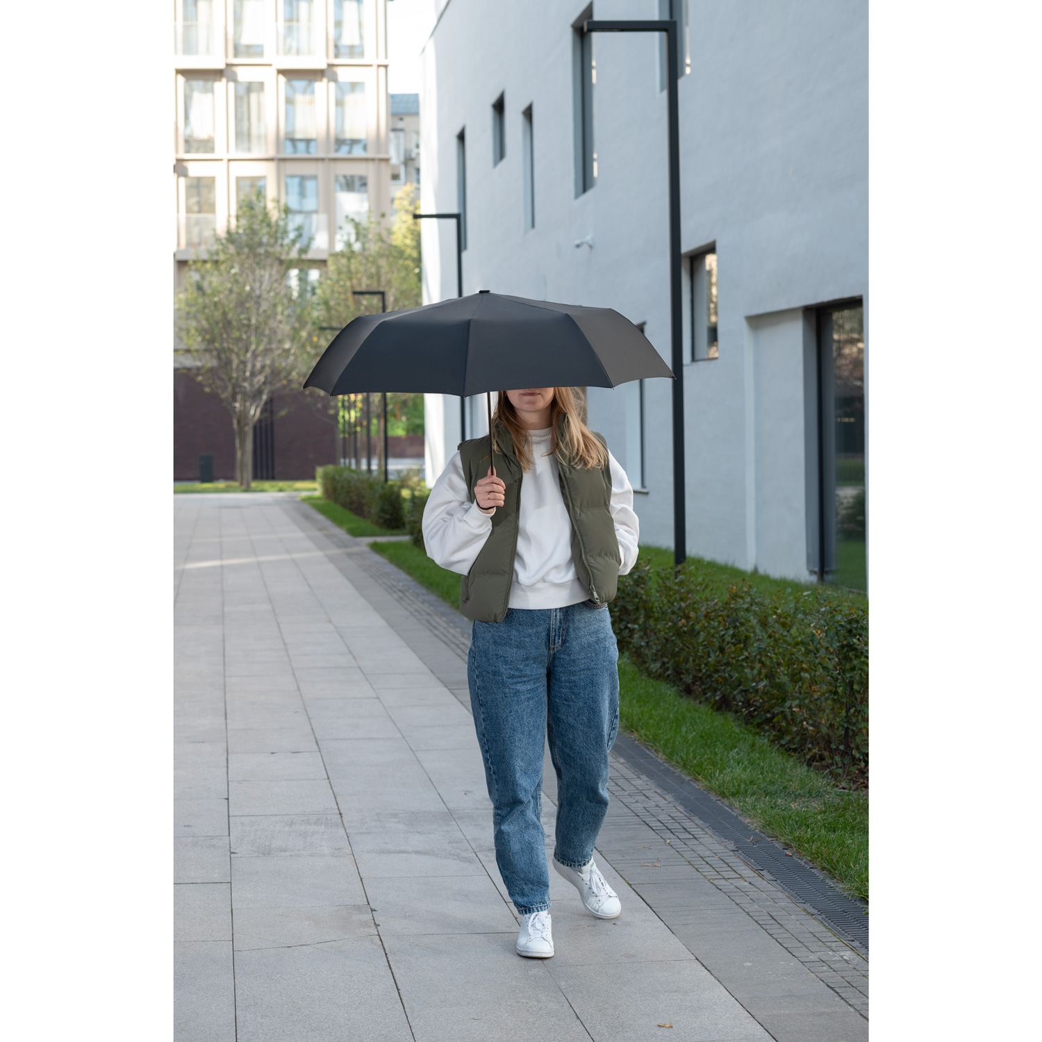 Зонт складной Атланта (Atlanta), черный