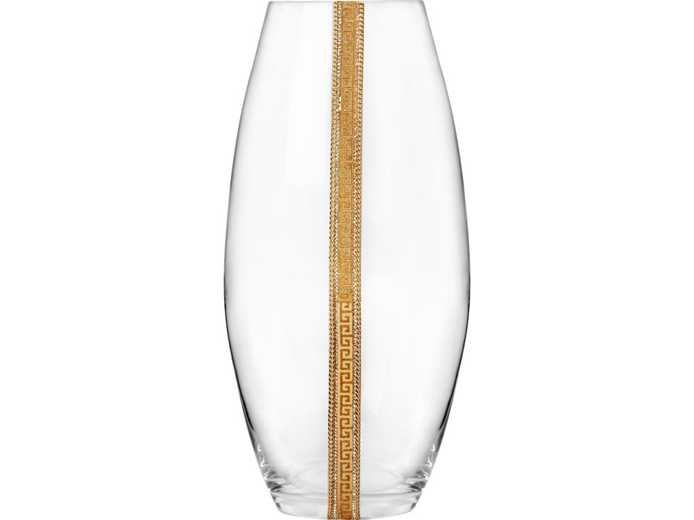 Ваза Сопрано, прозрачный/золотистый
