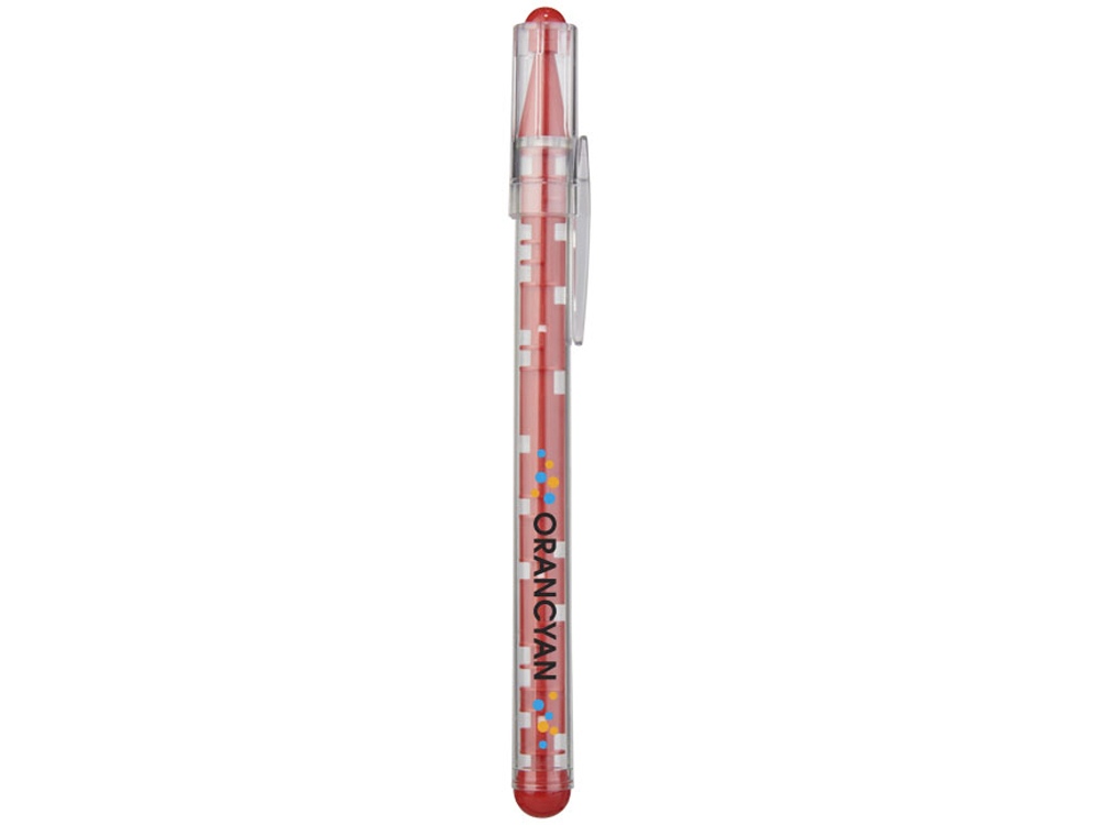 Ручка с лабиринтом, красный