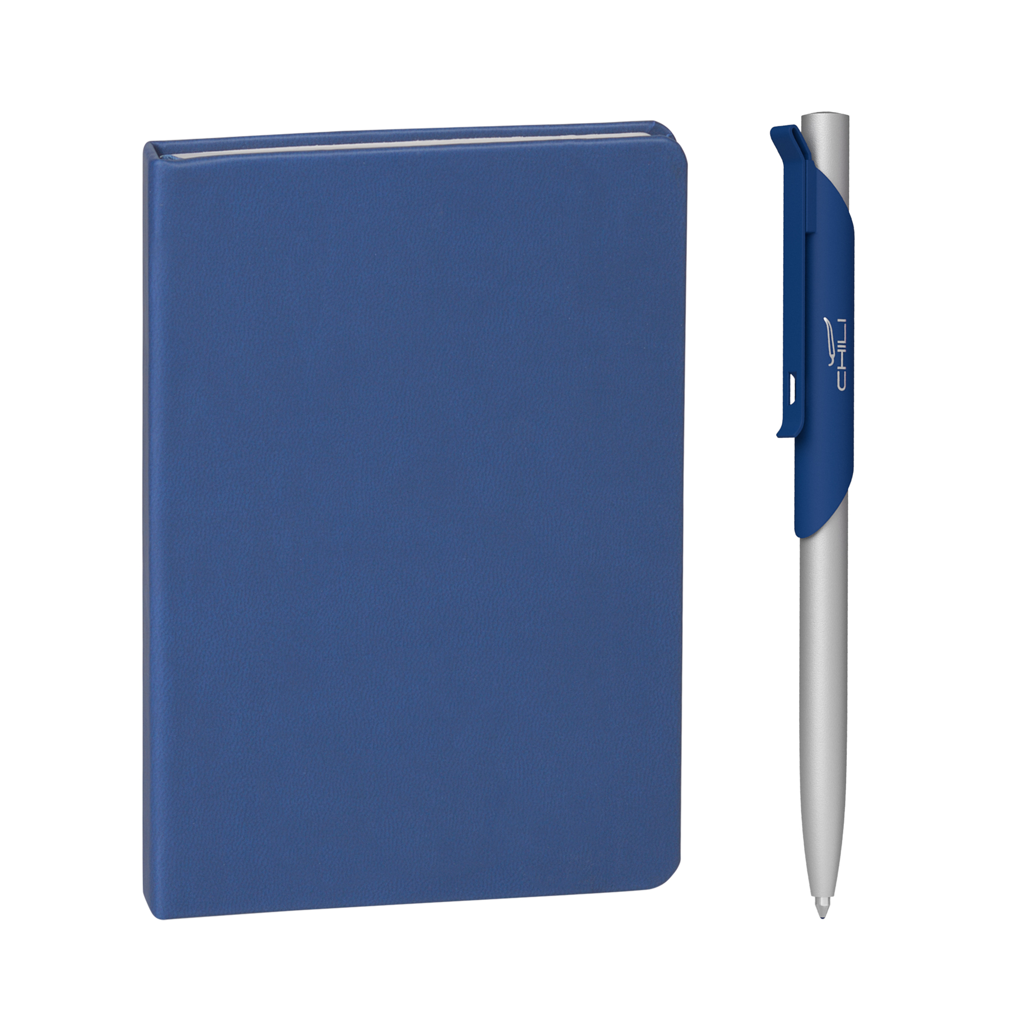 Подарочный набор "Корсика", покрытие soft touch, синий