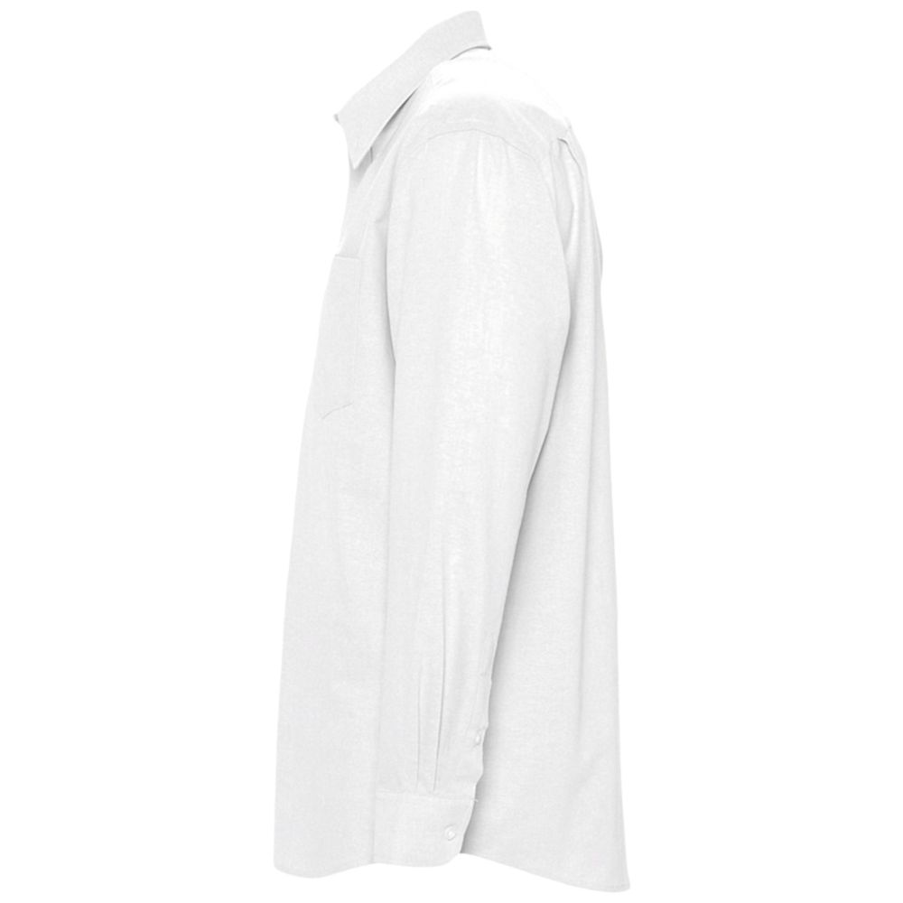 Рубашка мужская с длинным рукавом Boston белая, размер XXL