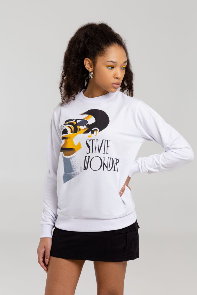 Толстовка «Меламед. Stevie Wonder» — пример нанесения логотипа (Author's) | Print Logo