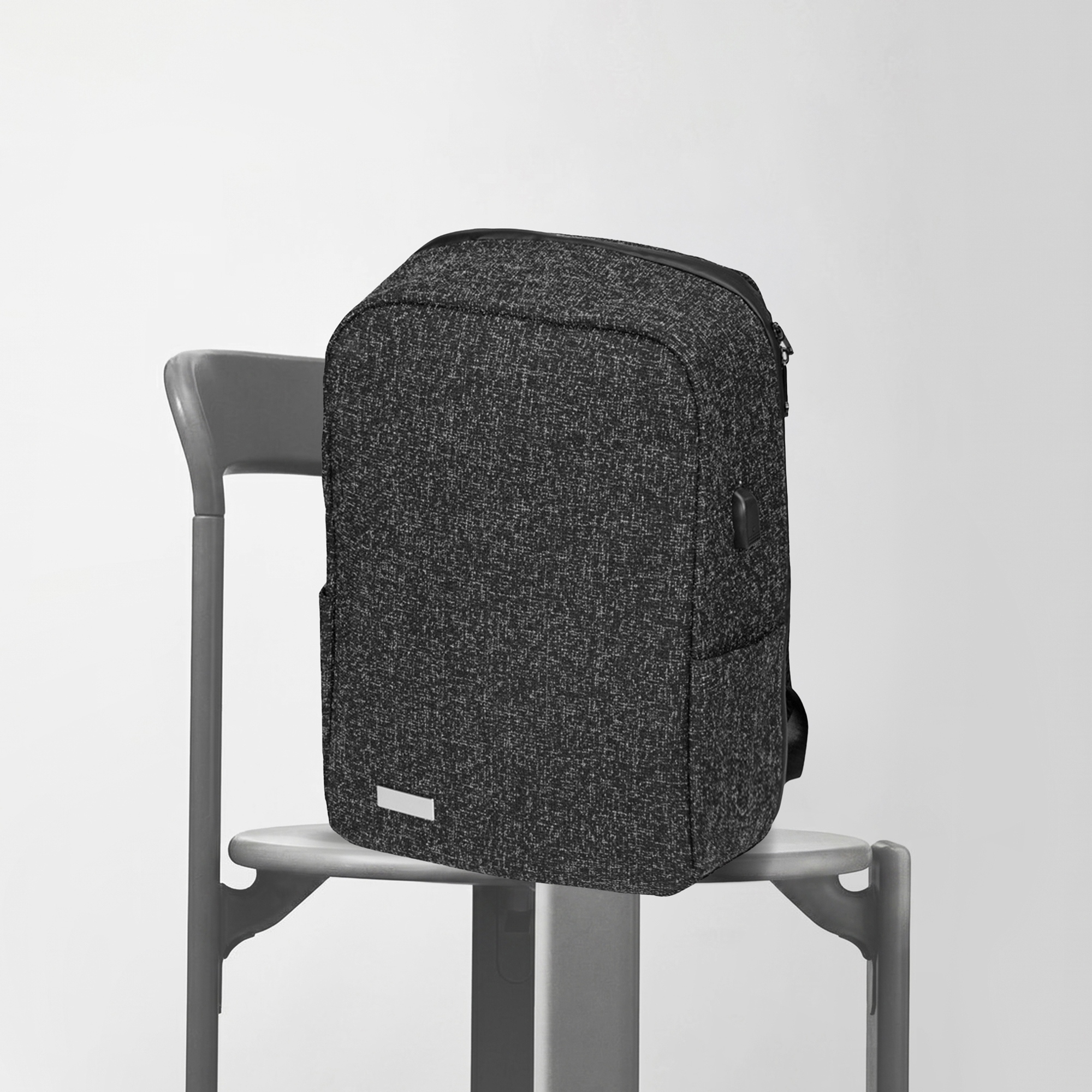 Противокражный водостойкий рюкзак Shelter для ноутбука 15.6 '' с логотипом Voyager | Print Logo