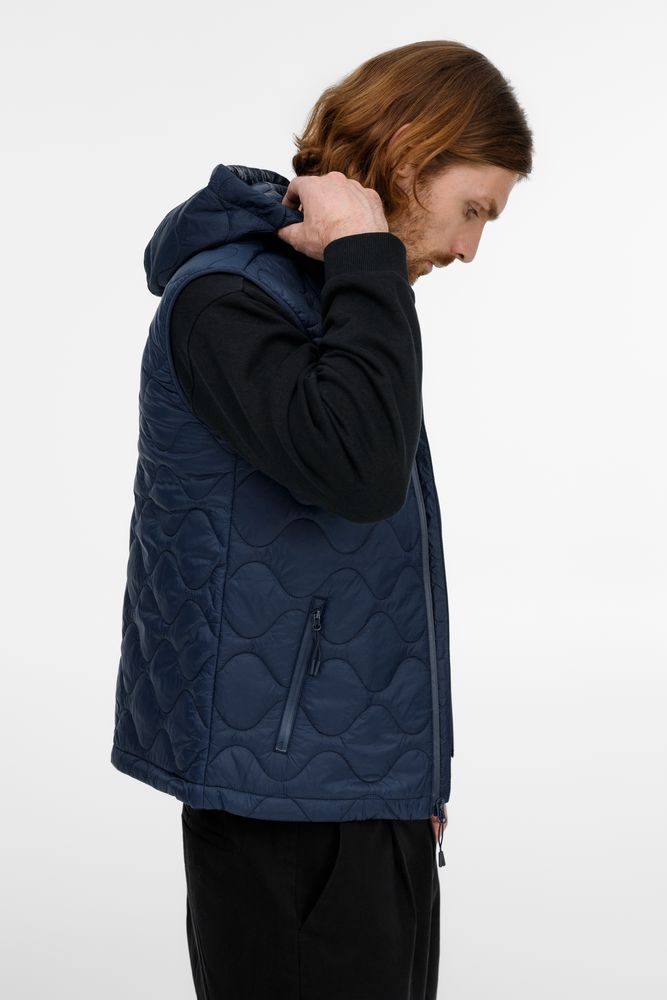 Жилет унисекс Tarnaby, темно-синий, размер 3XL