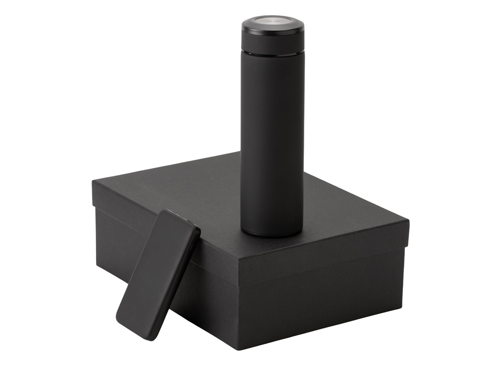 Подарочный набор COLOR IT c термосом и повербанком с логотипом  | Print Logo