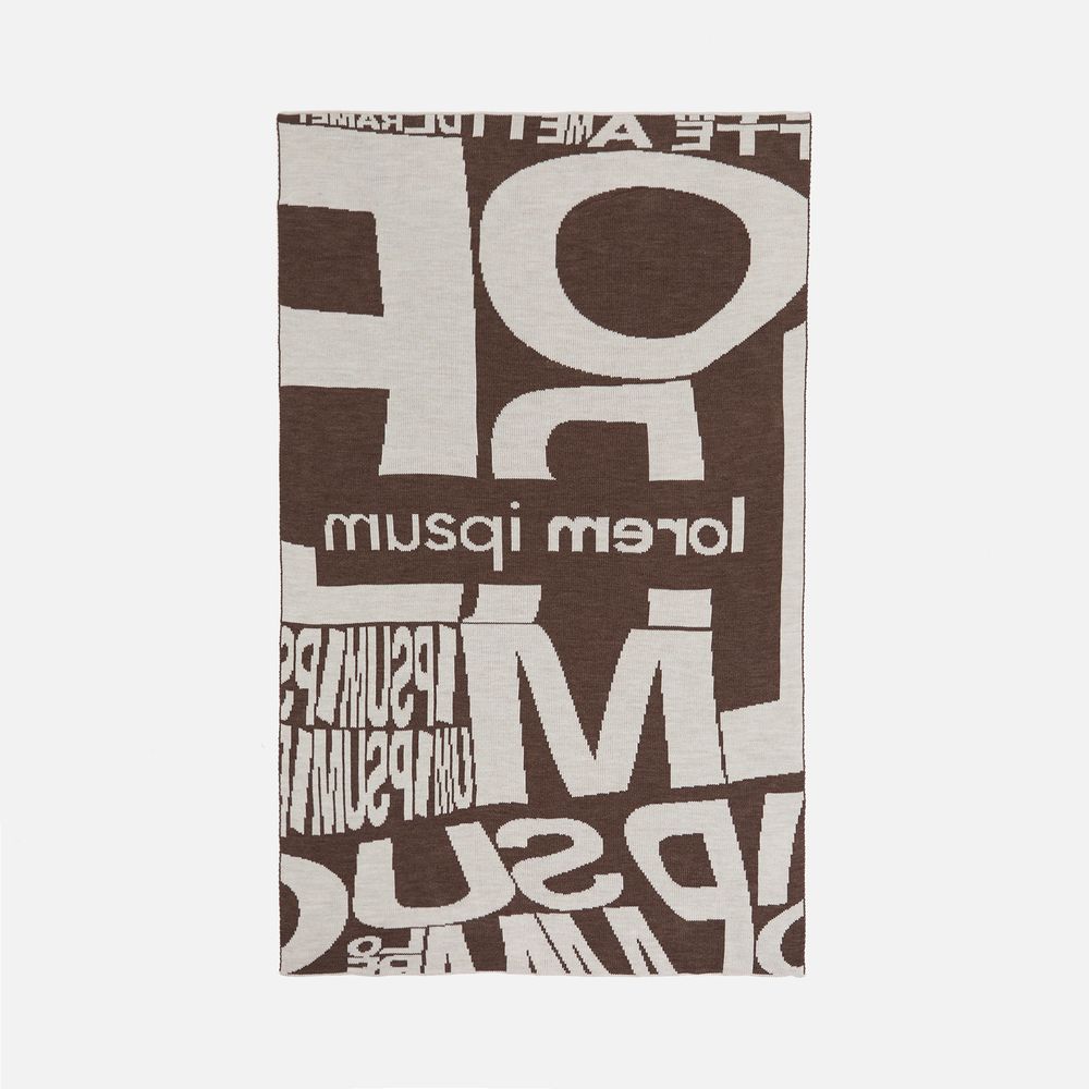 Плед на заказ Tricksy Net Grand Max, 2 цвета, S фото на сайте Print Logo.