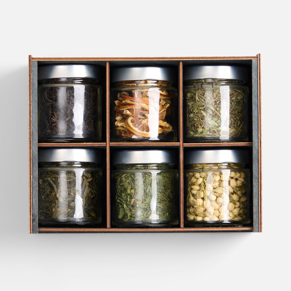 Набор для создания чая Libertea — пример нанесения логотипа (сделано в России) | Print Logo