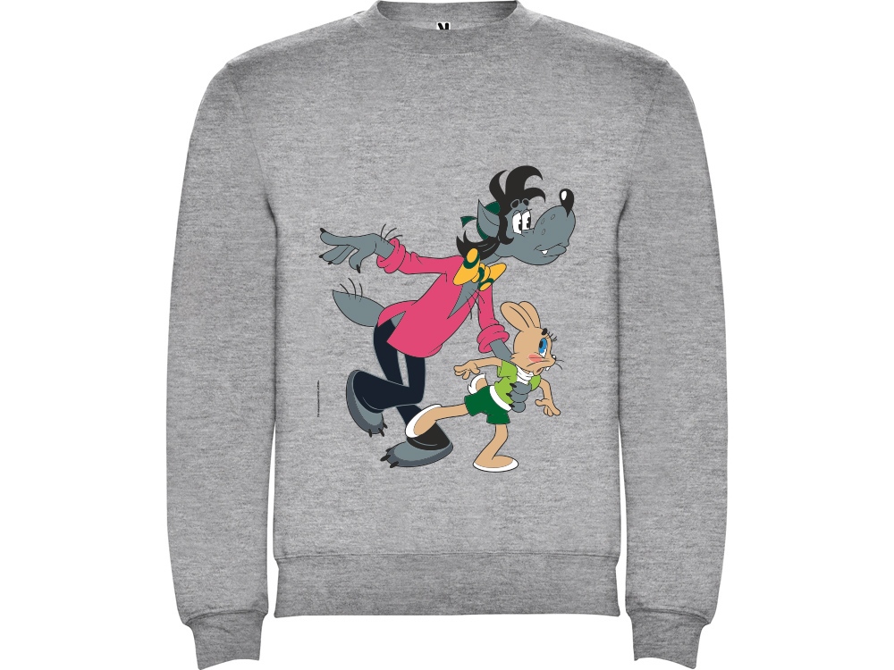 Свитшот с начесом Ну, погоди! унисекс фото на сайте Print Logo.