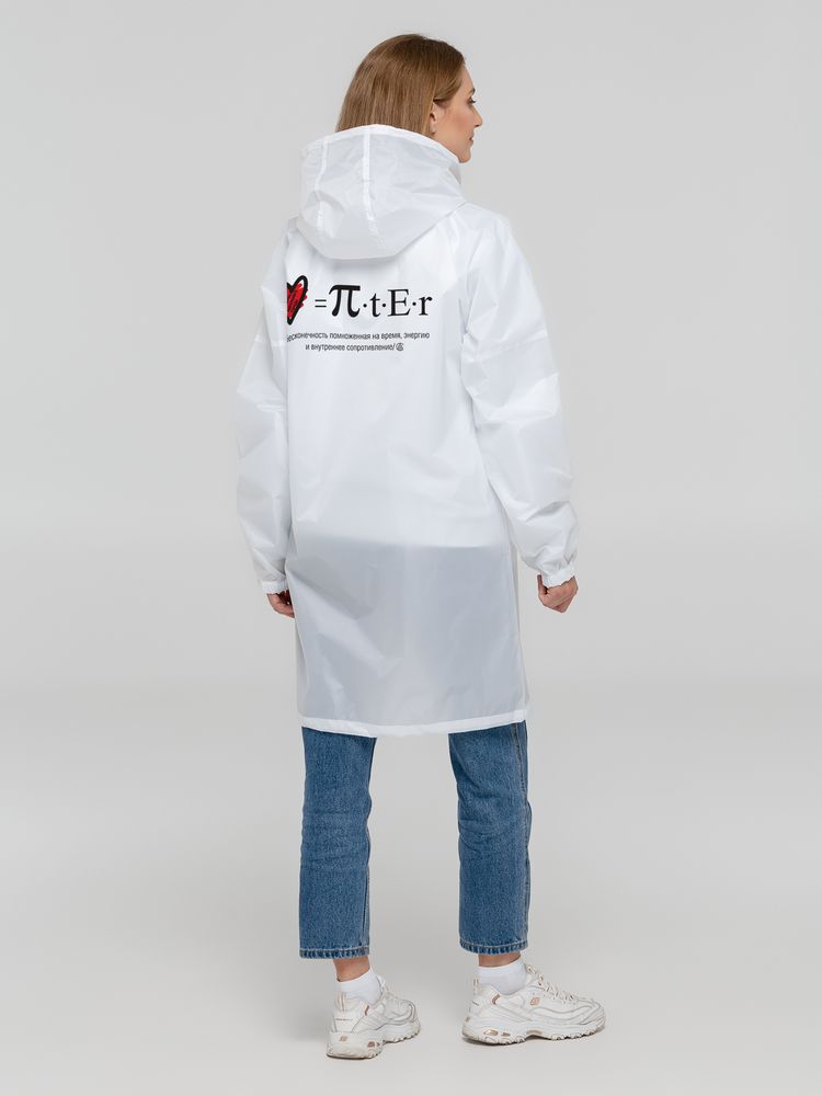 Дождевик «Формула Питера» с логотипом Ловец слов | Print Logo
