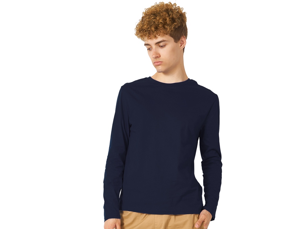 Лонгслив Porto мужской с логотипом US Basic | Print Logo