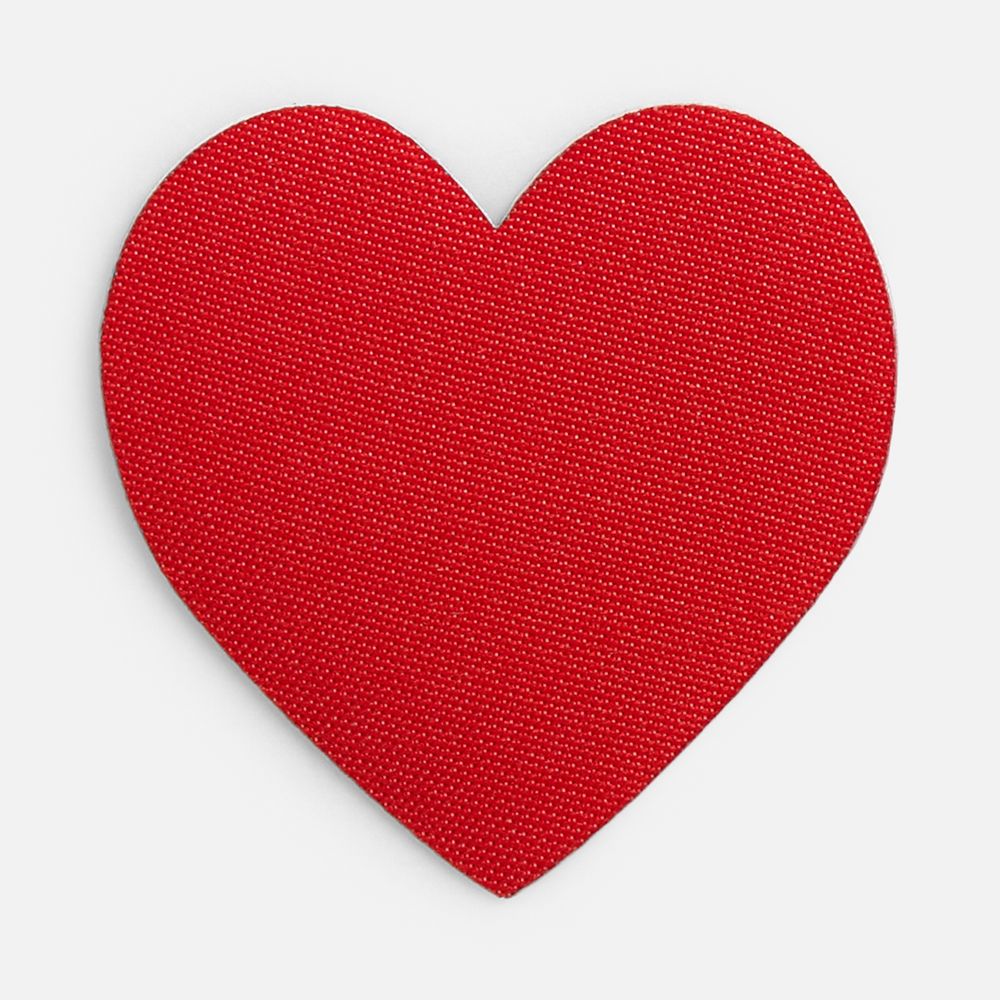 Наклейка тканевая Lunga Cor, M с логотипом сделано в России | Print Logo