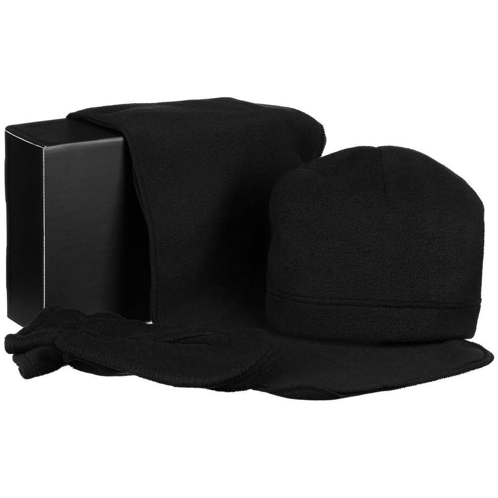 Набор Fleecy — пример нанесения логотипа () | Print Logo