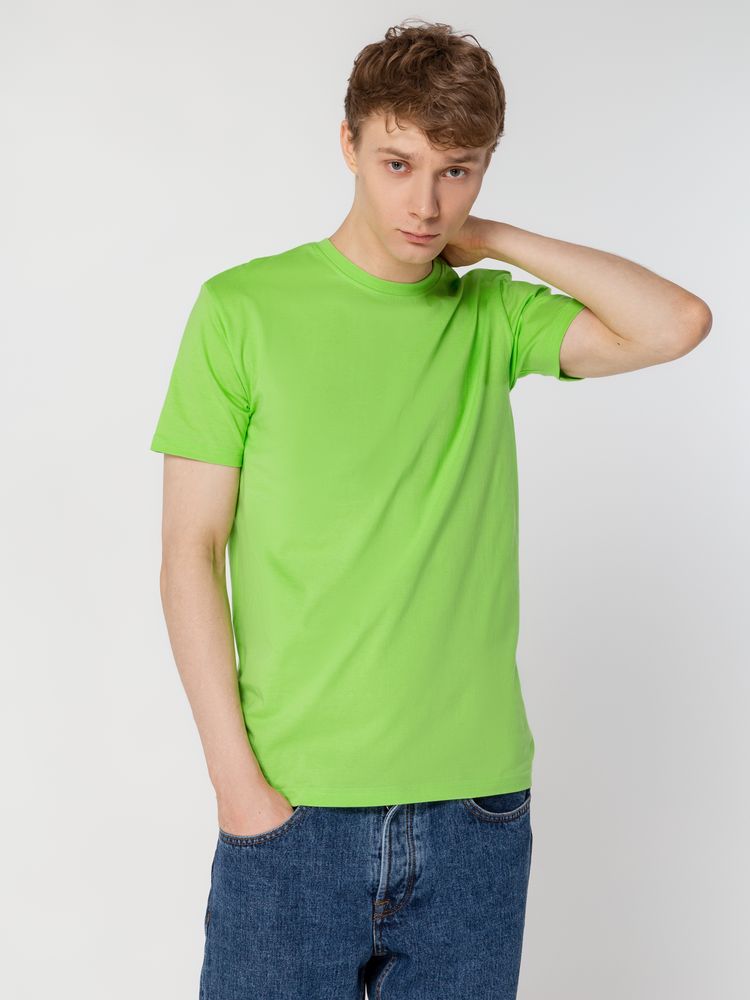 Футболка унисекс T-bolka 160, зеленое яблоко, размер XXL