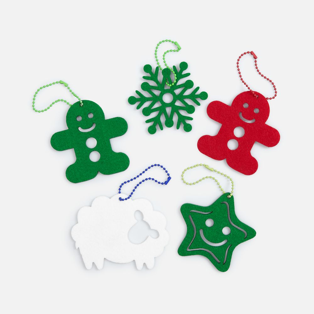 Брелок-конструктор из фетра Lano с логотипом  | Print Logo