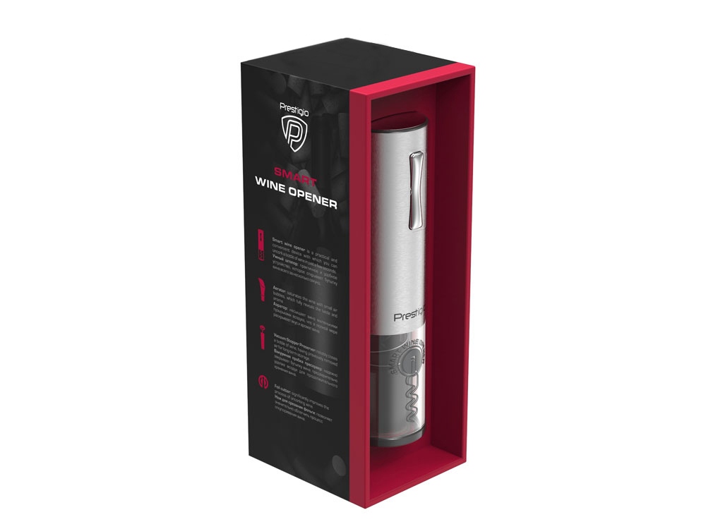 Набор для вина с автоматическим штопором Nemi (P)