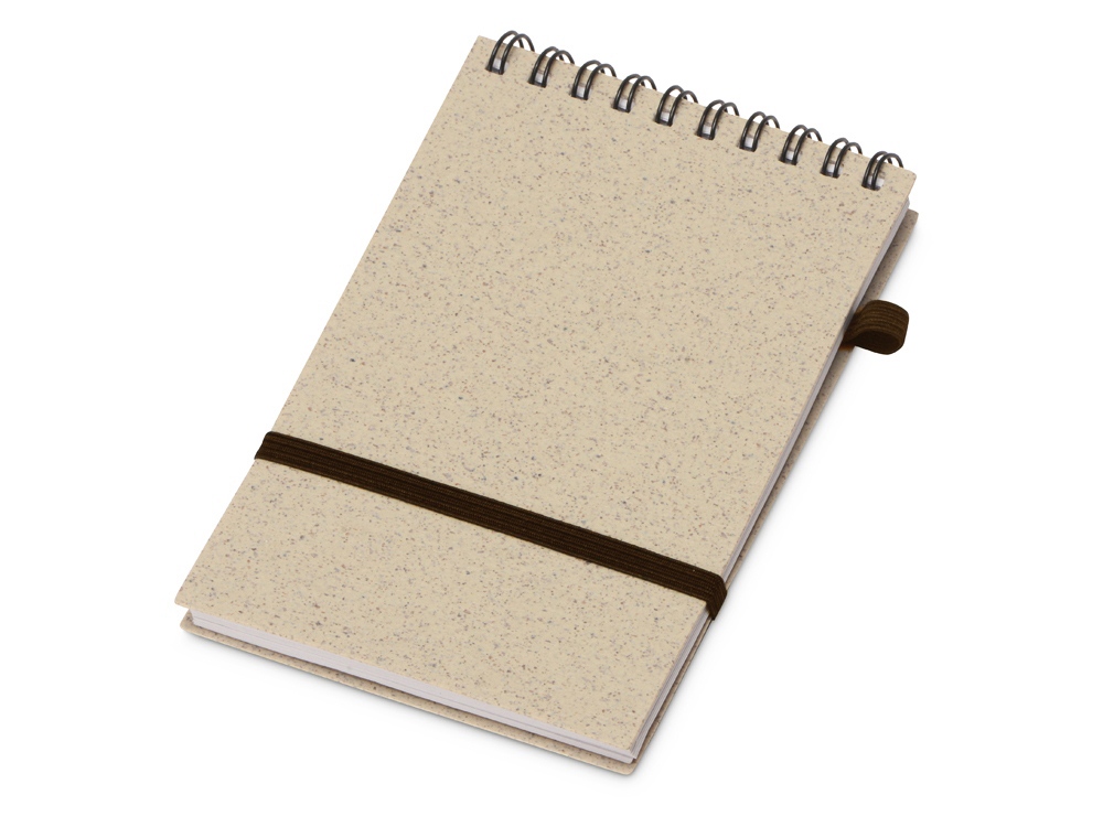 Блокнот Toledo S с обложкой из пшеницы и пластика с логотипом  | Print Logo